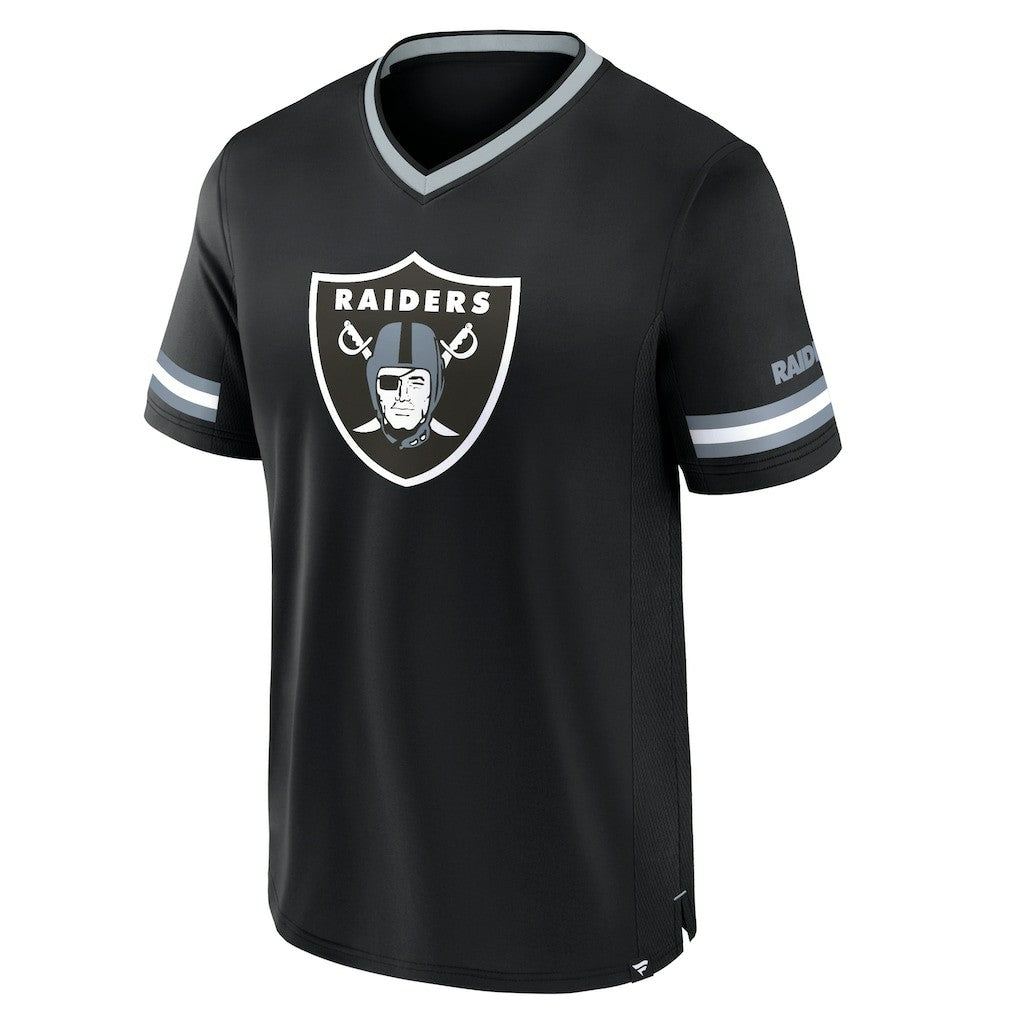 Las Vegas Raiders Fanatics Stripe Stacking T-Shirt