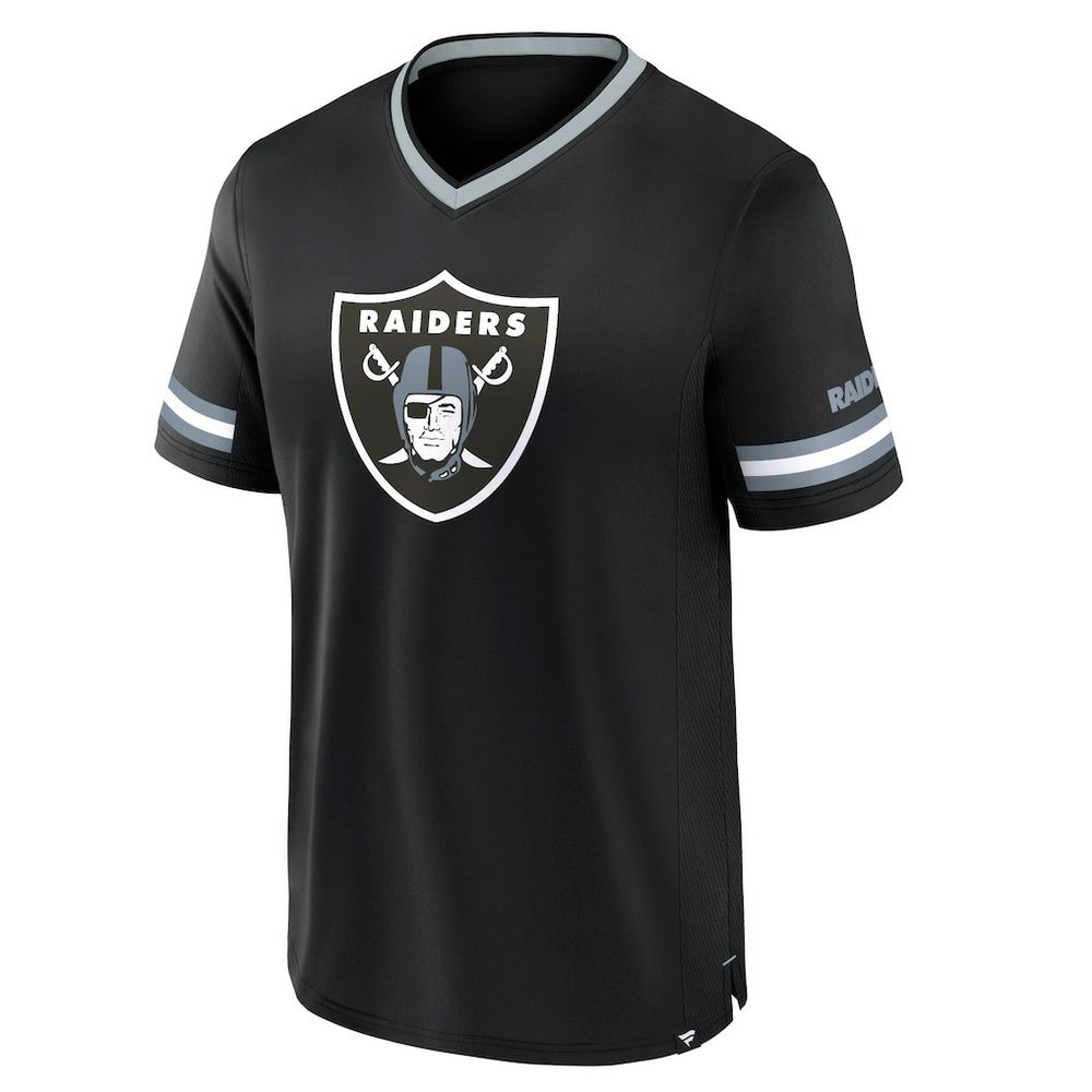 Las Vegas Raiders Fanatics Stripe Stacking T-Shirt