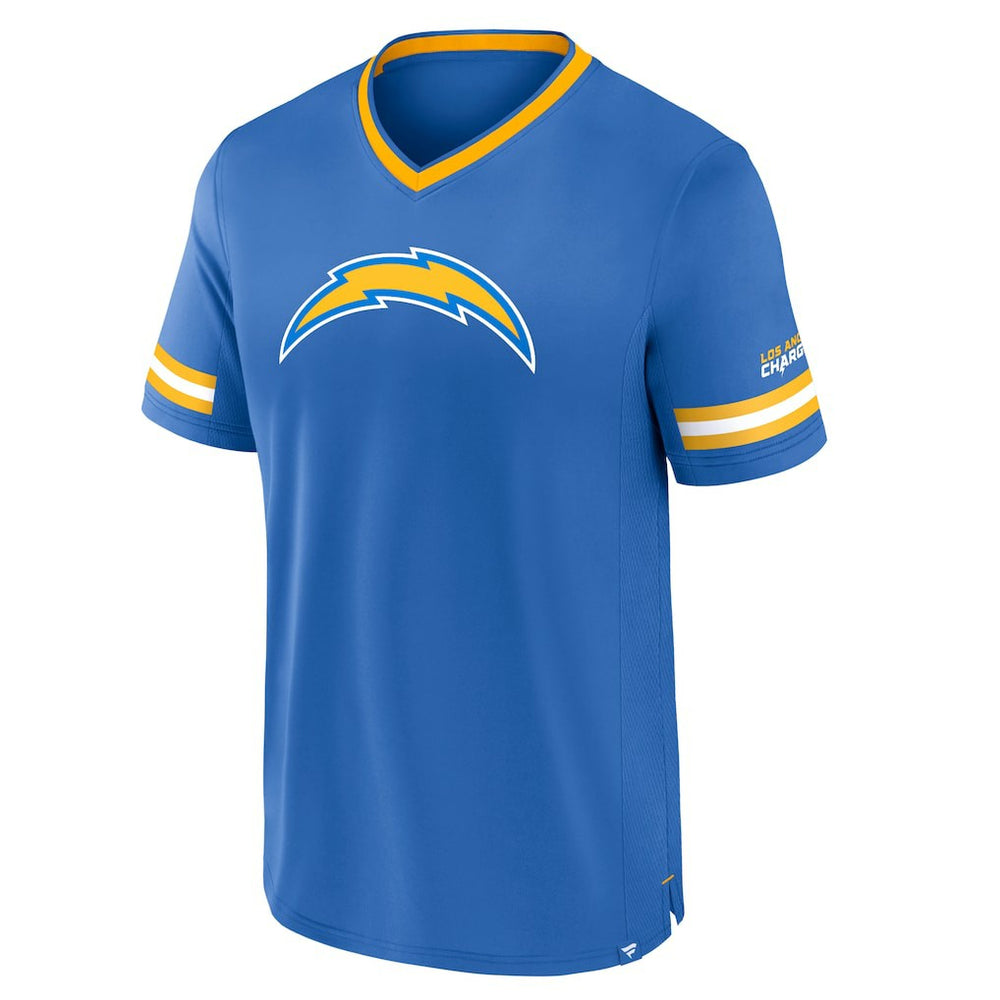 Los Angeles Chargers Fanatics Stripe Stacking T-Shirt