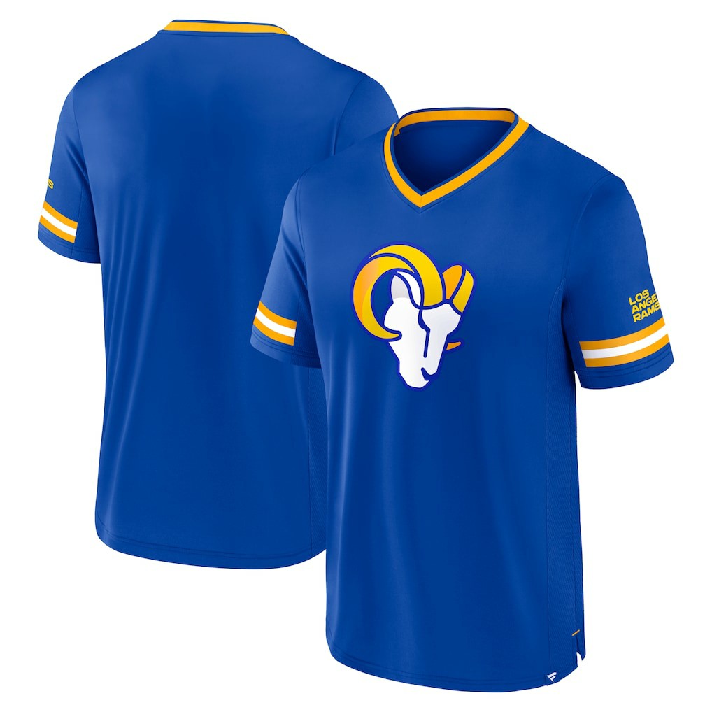 Los Angeles Rams Fanatics Stripe Stacking T-Shirt