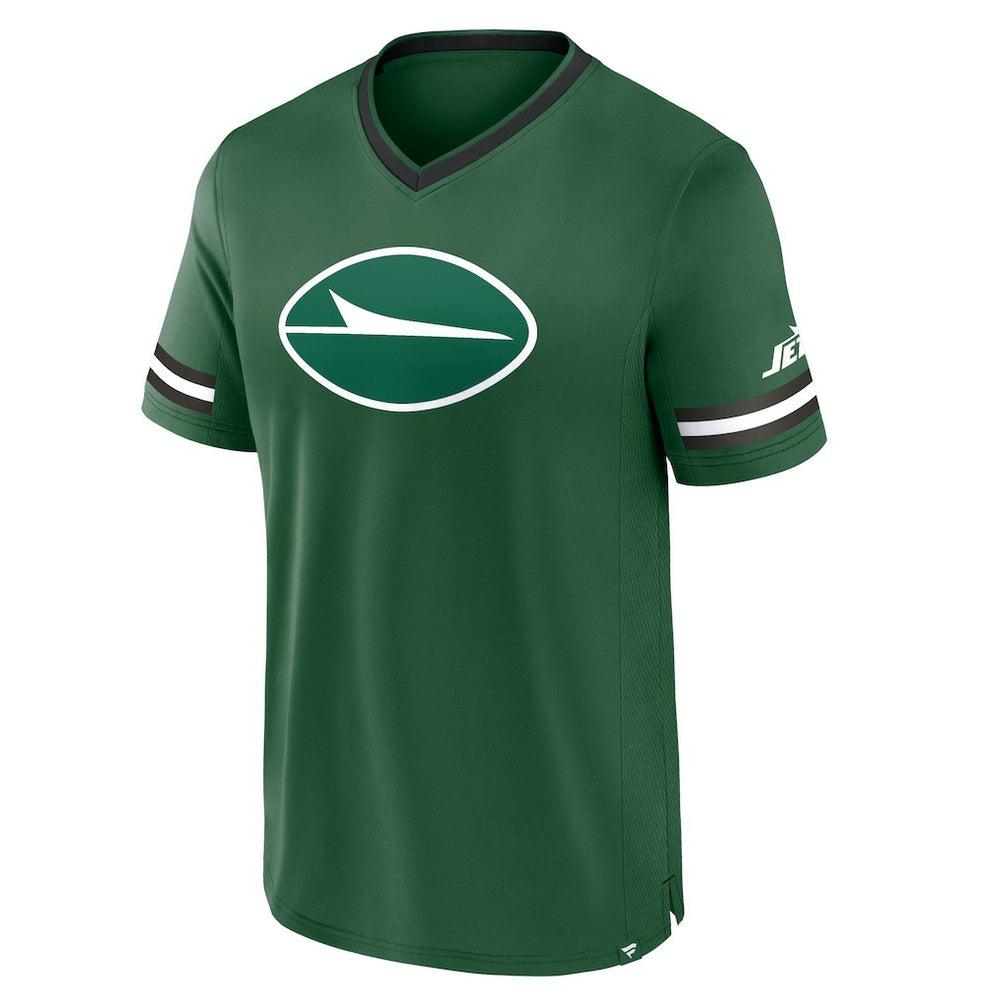 New York Jets Fanatics Stripe Stacking T-Shirt