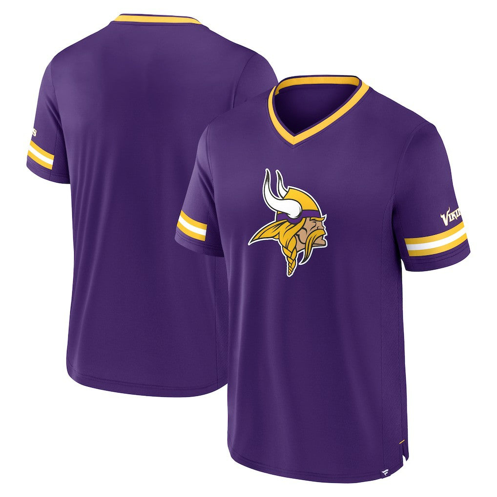 Minnesota Vikings Fanatics Stripe Stacking T-Shirt