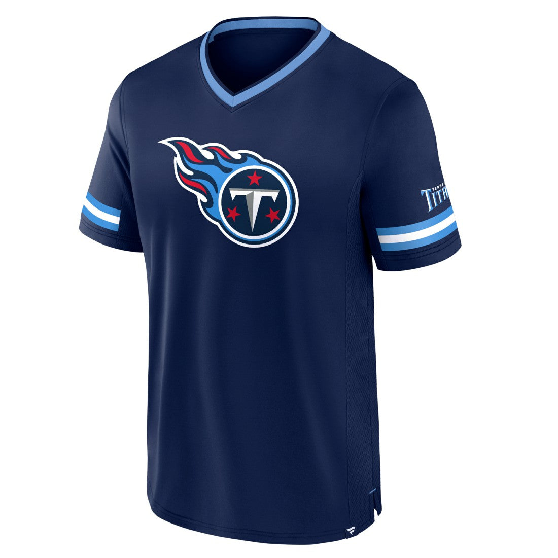 Tennessee Titans Fanatics Stripe Stacking T-Shirt