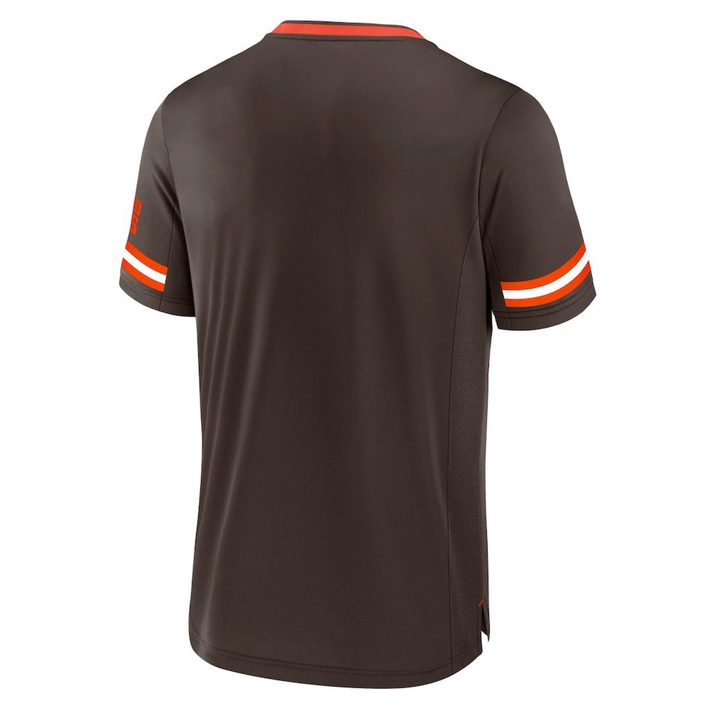 Cleveland Browns Fanatics Stripe Stacking T-Shirt