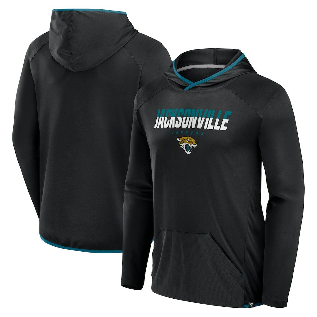 Jacksonville Jaguars Fanatics Transitional Defender Hoodie Long Sleeve T-Shirt