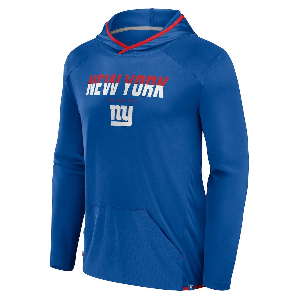 New York Giants Fanatics Transitional Defender Hoodie Long Sleeve T-Shirt