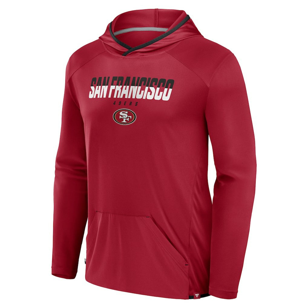 San Francisco 49ers Fanatics Transitional Defender Hoodie Long Sleeve T-Shirt