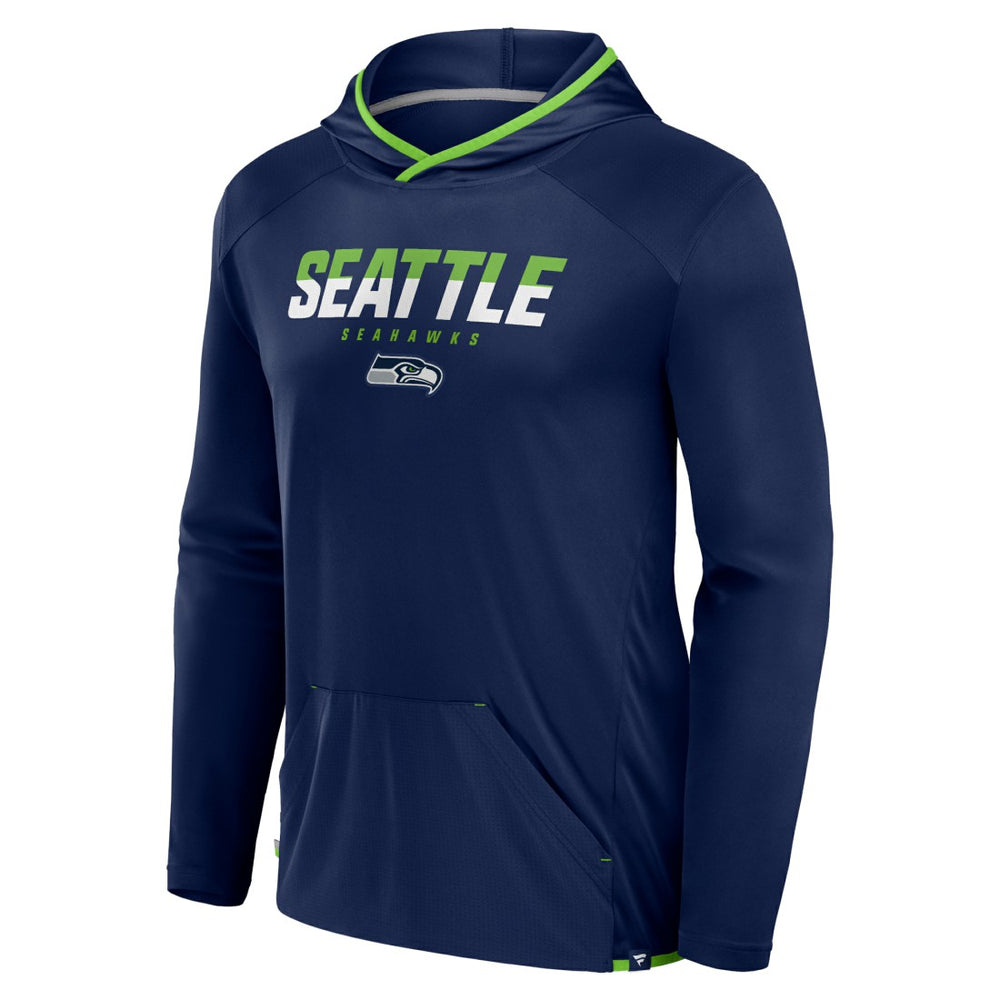 Seattle Seahawks Fanatics Transitional Defender Hoodie Long Sleeve T-Shirt