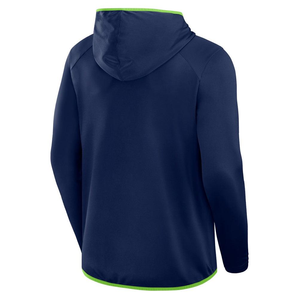 Seattle Seahawks Fanatics Transitional Defender Hoodie Long Sleeve T-Shirt