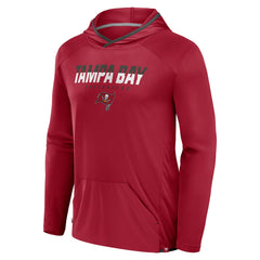 Tampa Bay Buccaneers Fanatics Transitional Defender Hoodie Long Sleeve T-Shirt