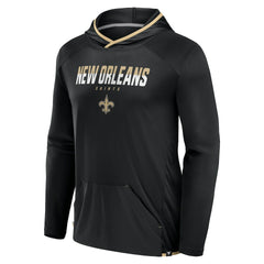 New Orleans Saints Fanatics Transitional Defender Hoodie Long Sleeve T-Shirt