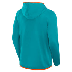 Miami Dolphins Fanatics Transitional Defender Hoodie Long Sleeve T-Shirt