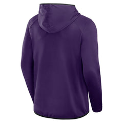 Baltimore Ravens Fanatics Transitional Defender Hoodie Long Sleeve T-Shirt