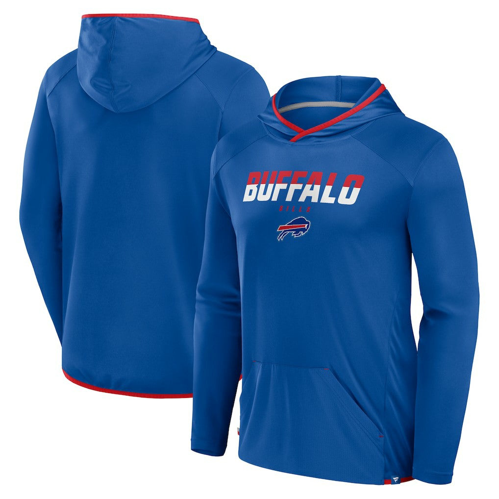 Buffalo Bills Fanatics Transitional Defender Hoodie Long Sleeve T-Shirt