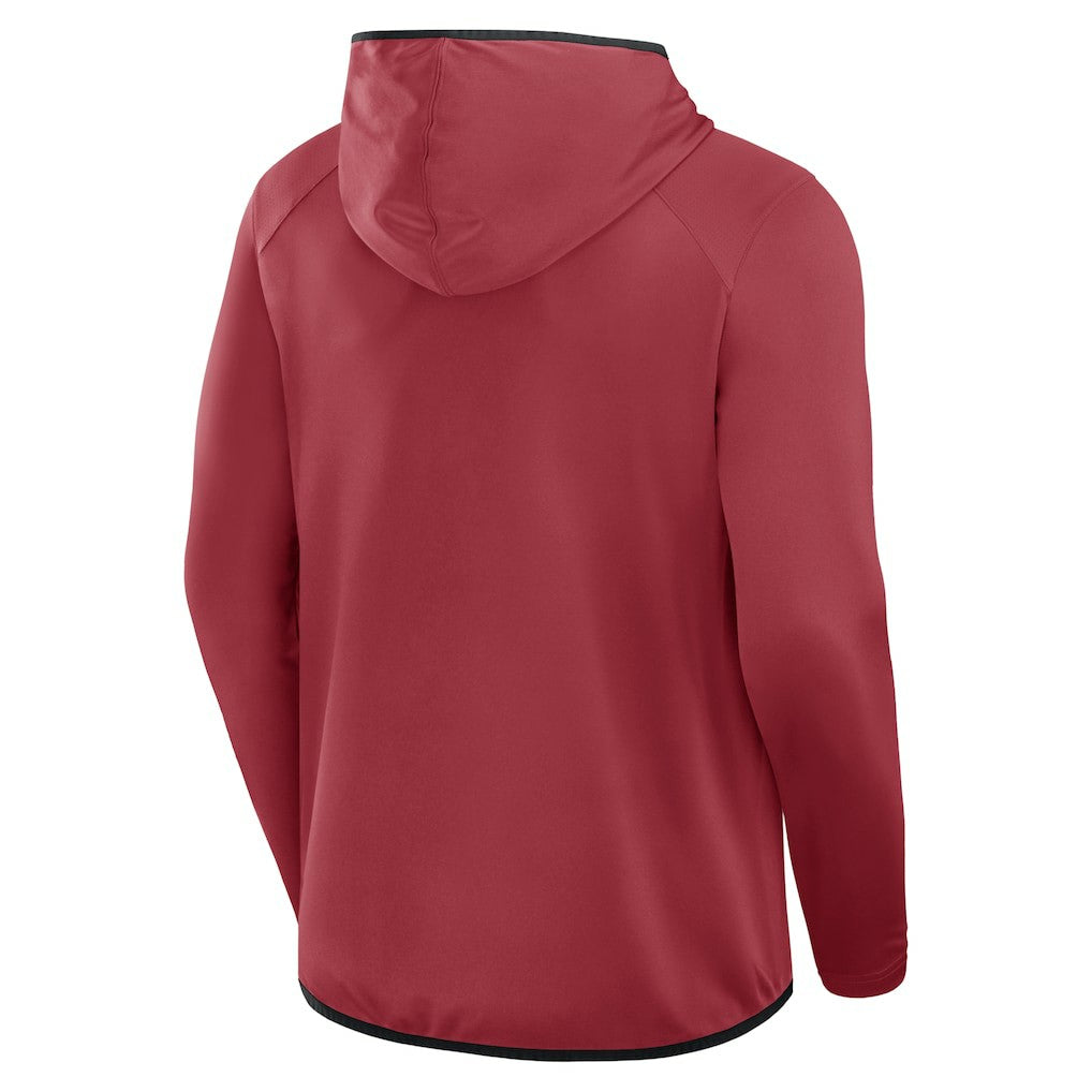 Arizona Cardinals Fanatics Transitional Defender Hoodie Long Sleeve T-Shirt