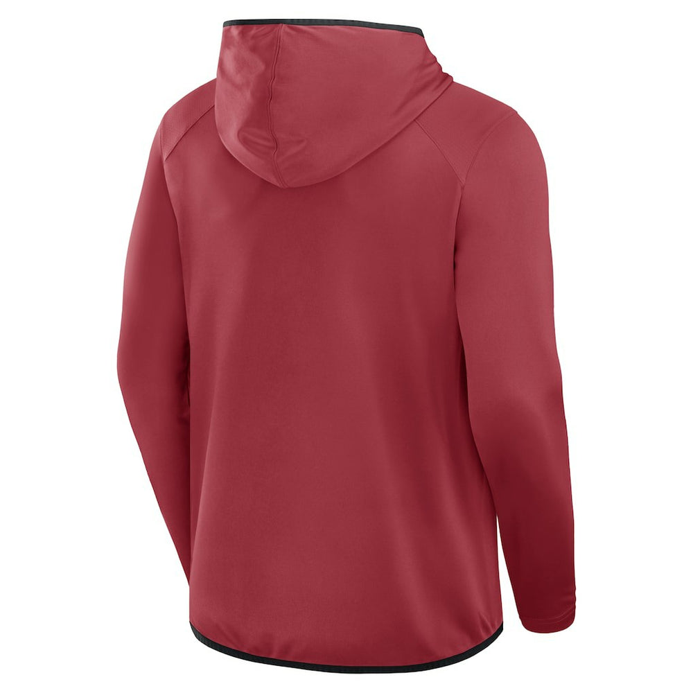Arizona Cardinals Fanatics Transitional Defender Hoodie Long Sleeve T-Shirt