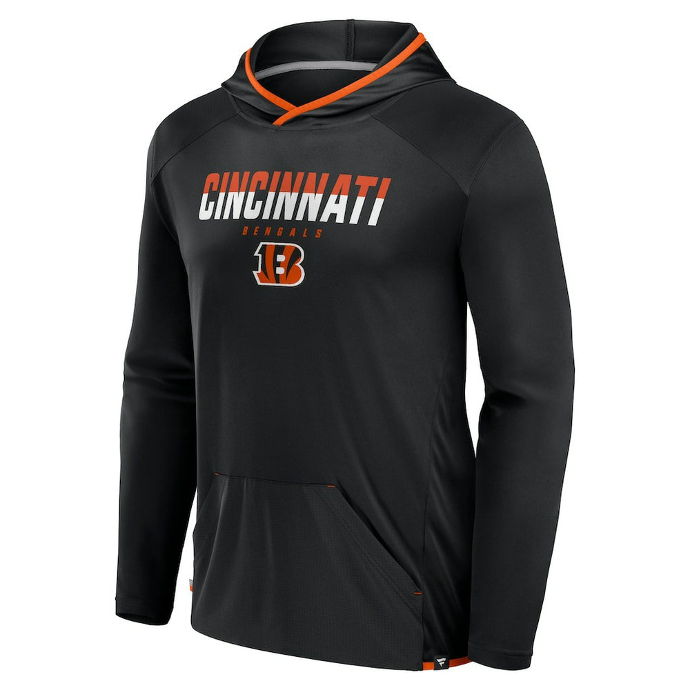 Cincinnati Bengals Fanatics Transitional Defender Hoodie Long Sleeve T-Shirt