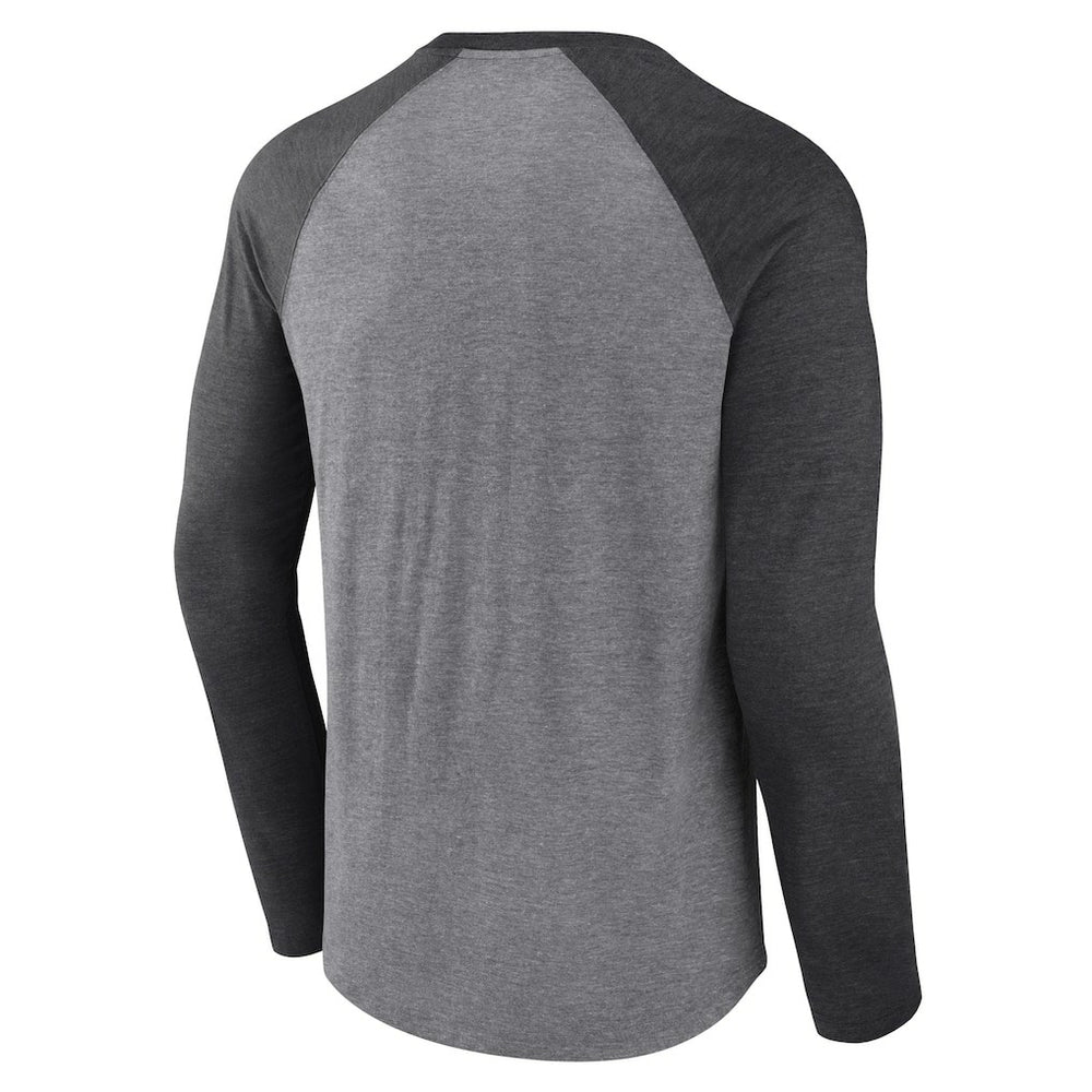 Atlanta Falcons Fanatics Tri-Blend Raglan Long Sleeve T-Shirt