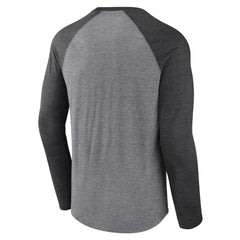 Jacksonville Jaguars Fanatics Tri-Blend Raglan Long Sleeve T-Shirt