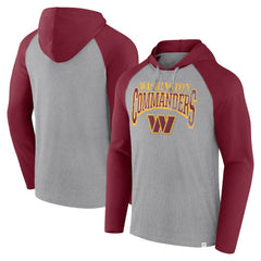 Washington Commanders Fanatics Under Center Long Sleeve Hoodie T-Shirt