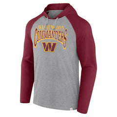 Washington Commanders Fanatics Under Center Long Sleeve Hoodie T-Shirt