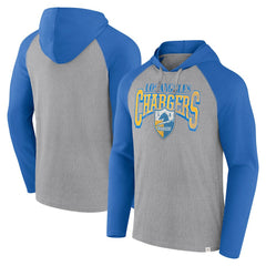 Los Angeles Chargers Fanatics Under Center Long Sleeve Hoodie T-Shirt