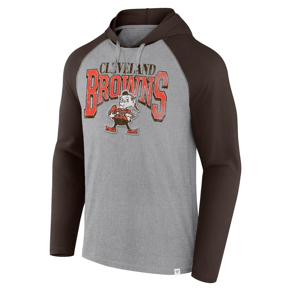 Cleveland Browns Fanatics Under Center Long Sleeve Hoodie T-Shirt