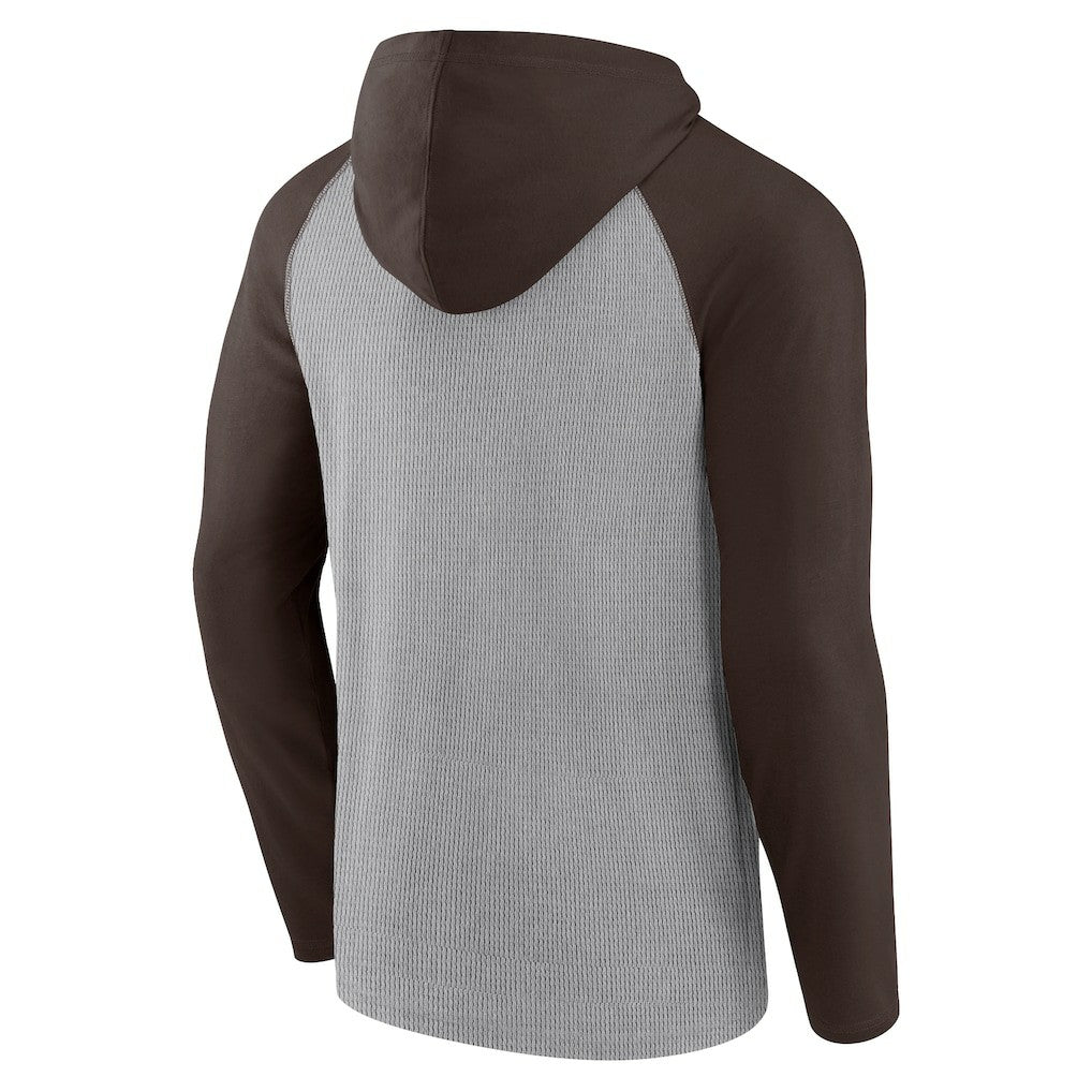 Cleveland Browns Fanatics Under Center Long Sleeve Hoodie T-Shirt