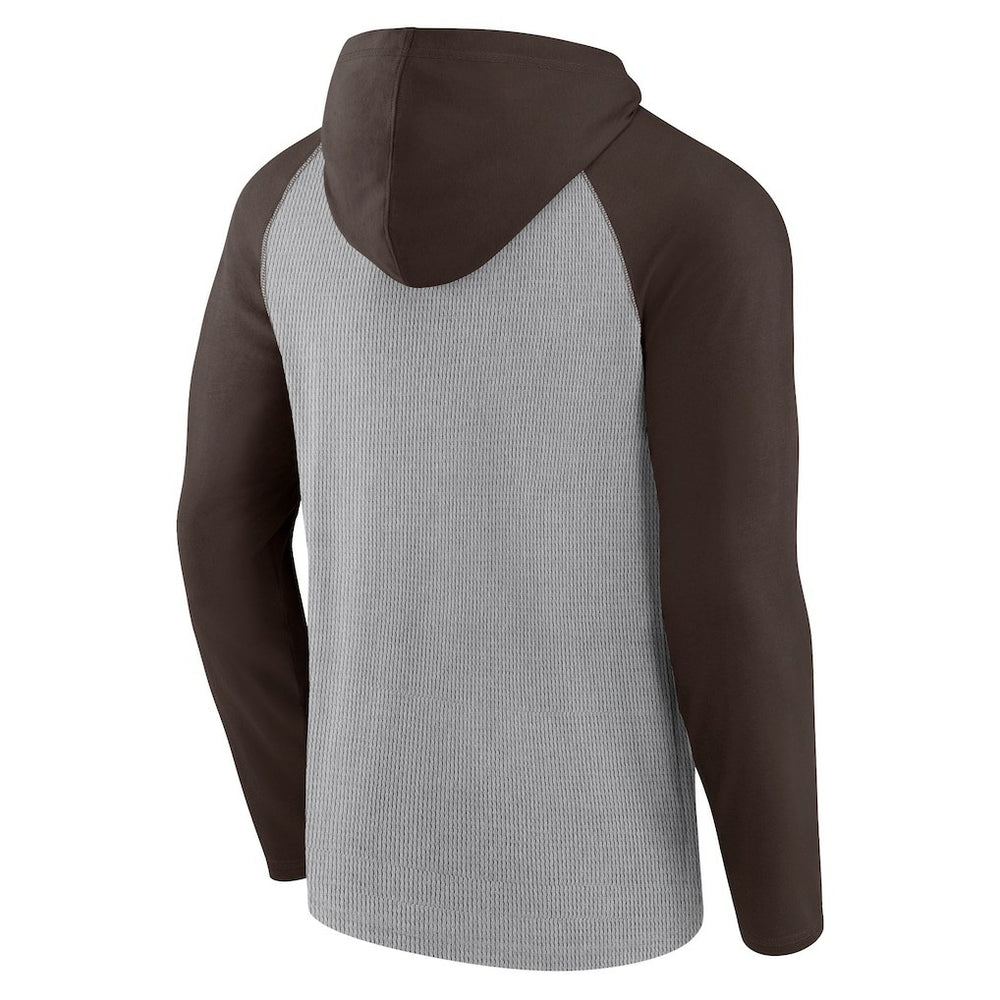 Cleveland Browns Fanatics Under Center Long Sleeve Hoodie T-Shirt