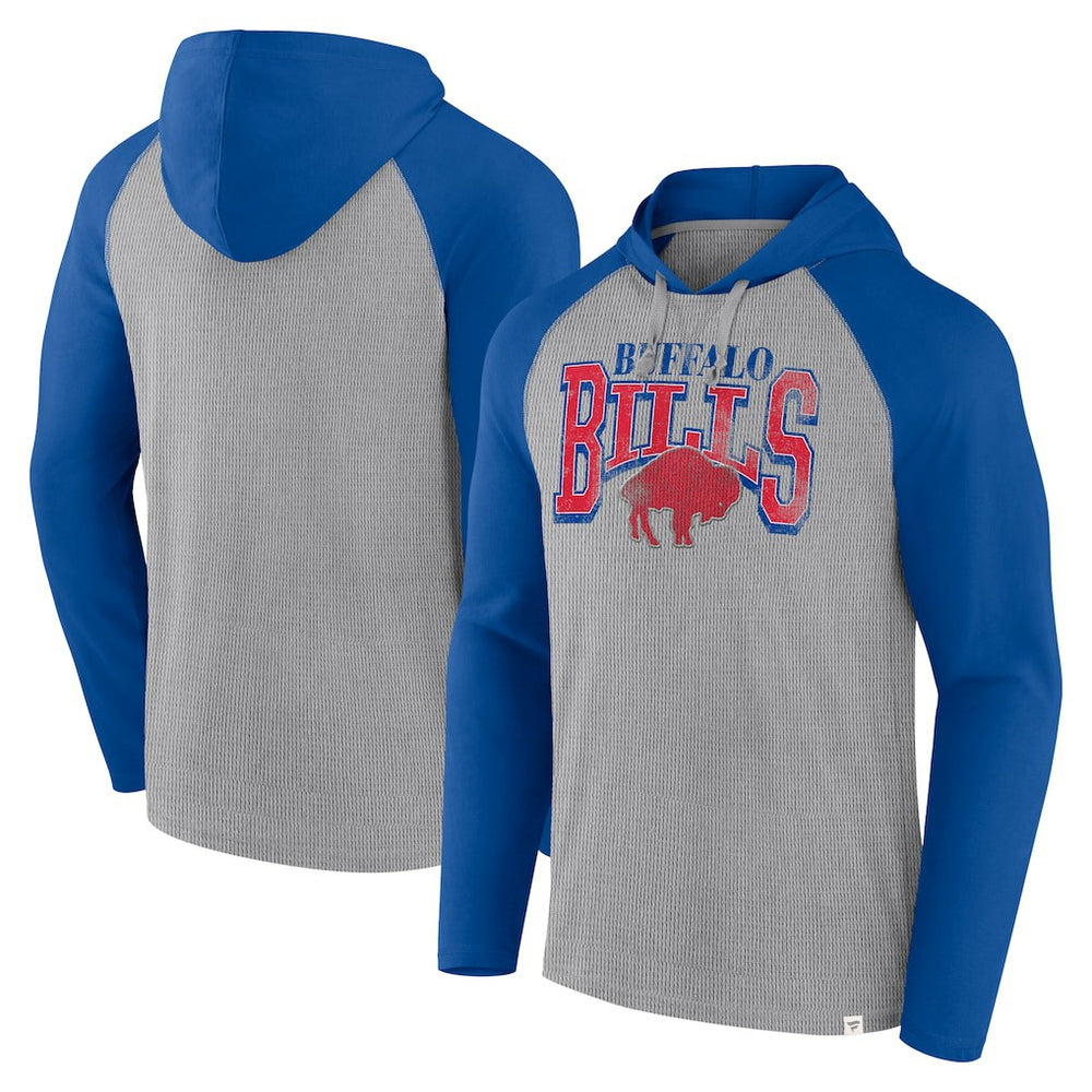 Buffalo Bills Fanatics Under Center Long Sleeve Hoodie T-Shirt