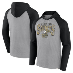 New Orleans Saints Fanatics Under Center Long Sleeve Hoodie T-Shirt