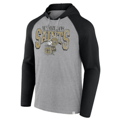 New Orleans Saints Fanatics Under Center Long Sleeve Hoodie T-Shirt