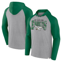 Philadelphia Eagles Fanatics Under Center Long Sleeve Hoodie T-Shirt