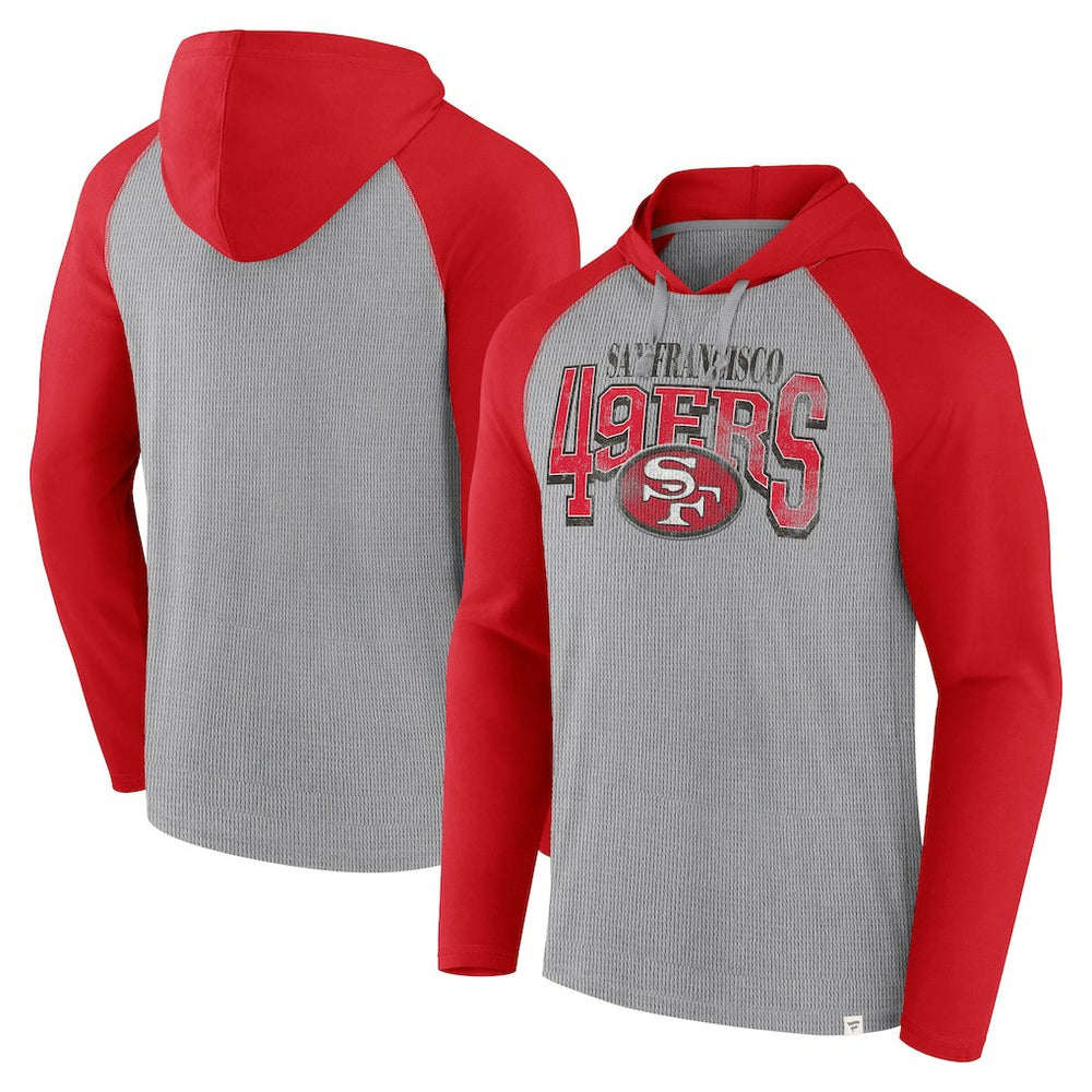 San Francisco 49ers Fanatics Under Center Long Sleeve Hoodie T-Shirt