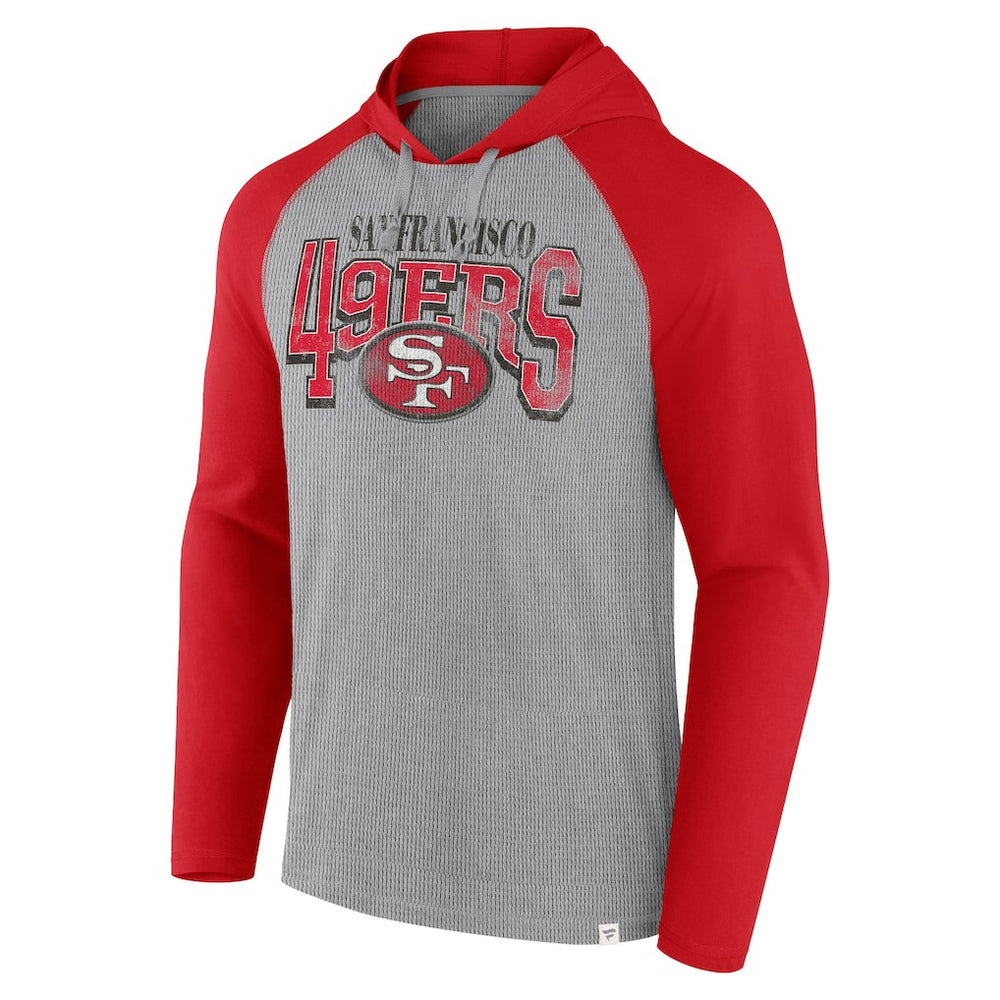 San Francisco 49ers Fanatics Under Center Long Sleeve Hoodie T-Shirt