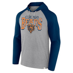 Chicago Bears Fanatics Under Center Long Sleeve Hoodie T-Shirt