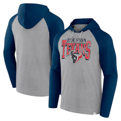 Houston Texans Fanatics Under Center Long Sleeve Hoodie T-Shirt