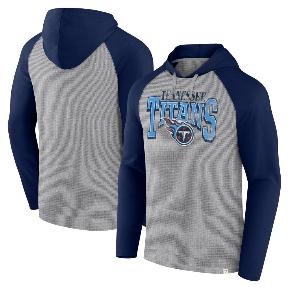 Tennessee Titans Fanatics Under Center Long Sleeve Hoodie T-Shirt