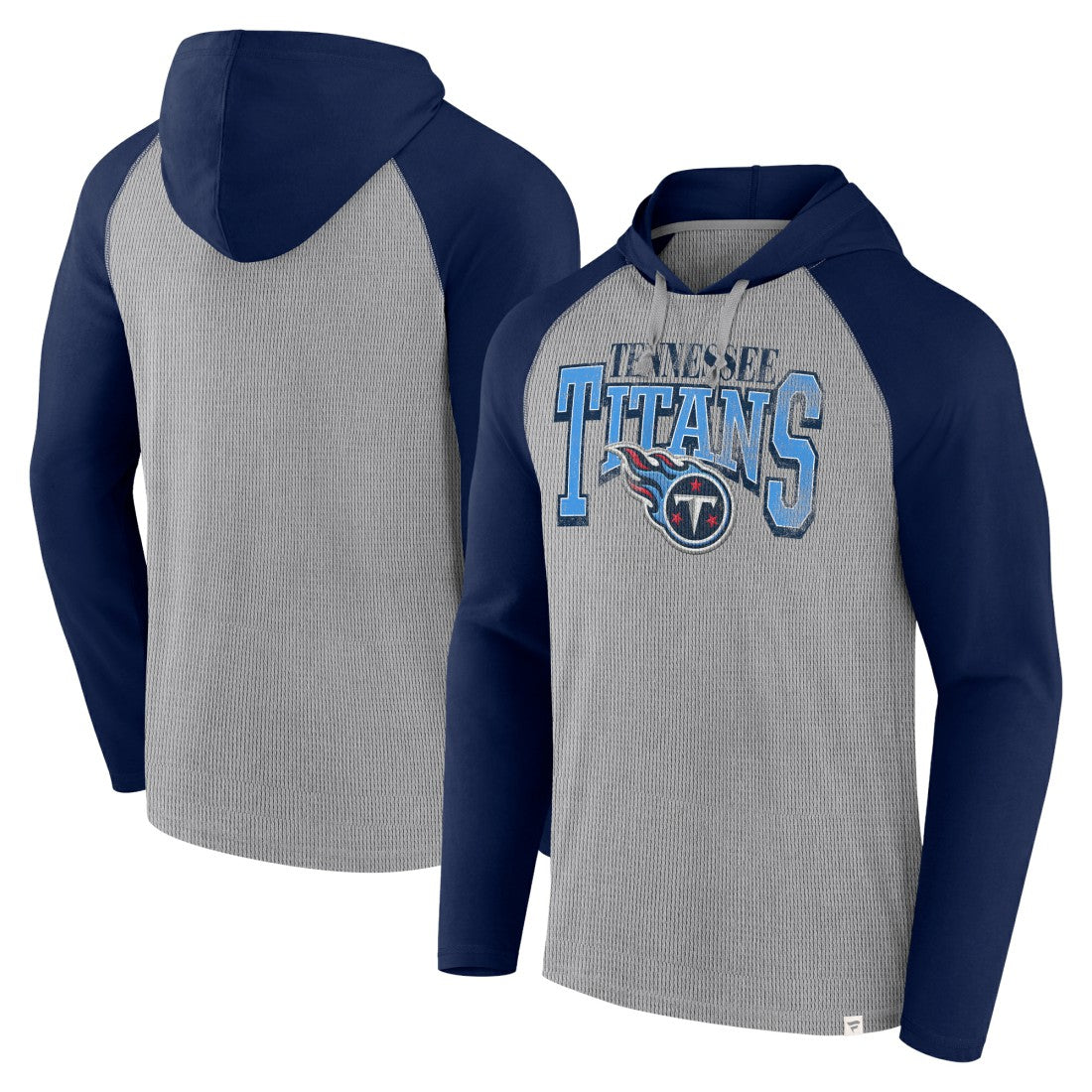 Tennessee Titans Fanatics Under Center Long Sleeve Hoodie T-Shirt