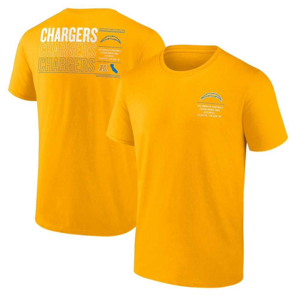 Los Angeles Chargers Fanatics Repeat Stats T-Shirt
