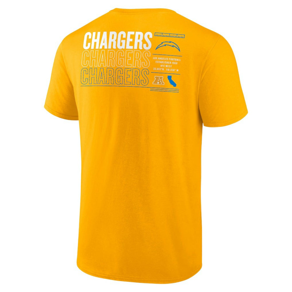 Los Angeles Chargers Fanatics Repeat Stats T-Shirt