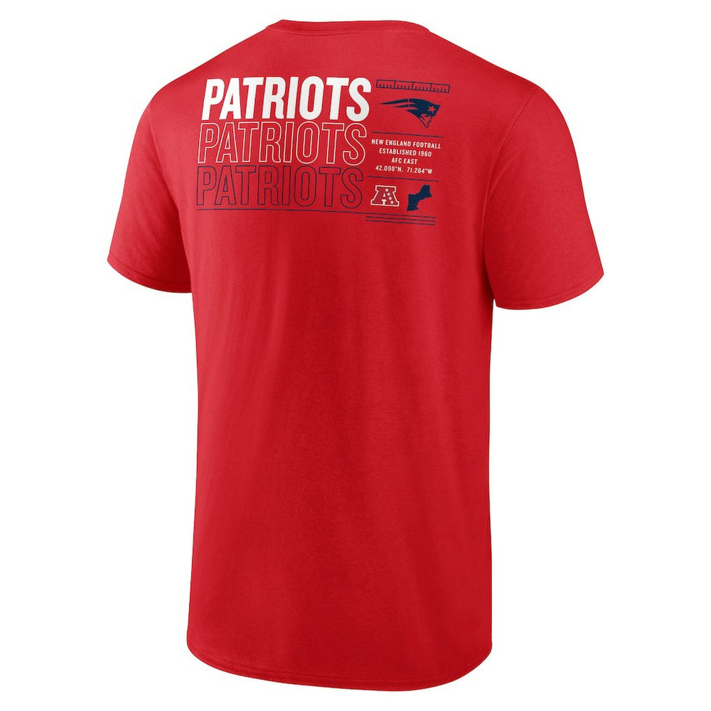 New England Patriots Fanatics Repeat Stats T-Shirt