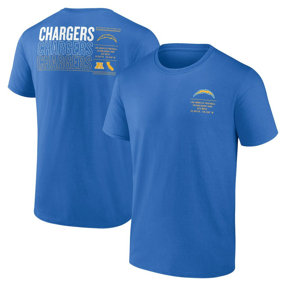 Los Angeles Chargers Fanatics Repeat Stats T-Shirt