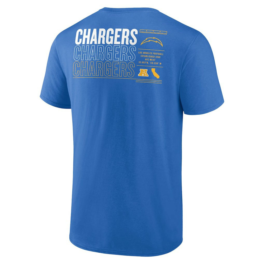 Los Angeles Chargers Fanatics Repeat Stats T-Shirt