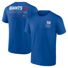 New York Giants Fanatics Repeat Stats T-Shirt