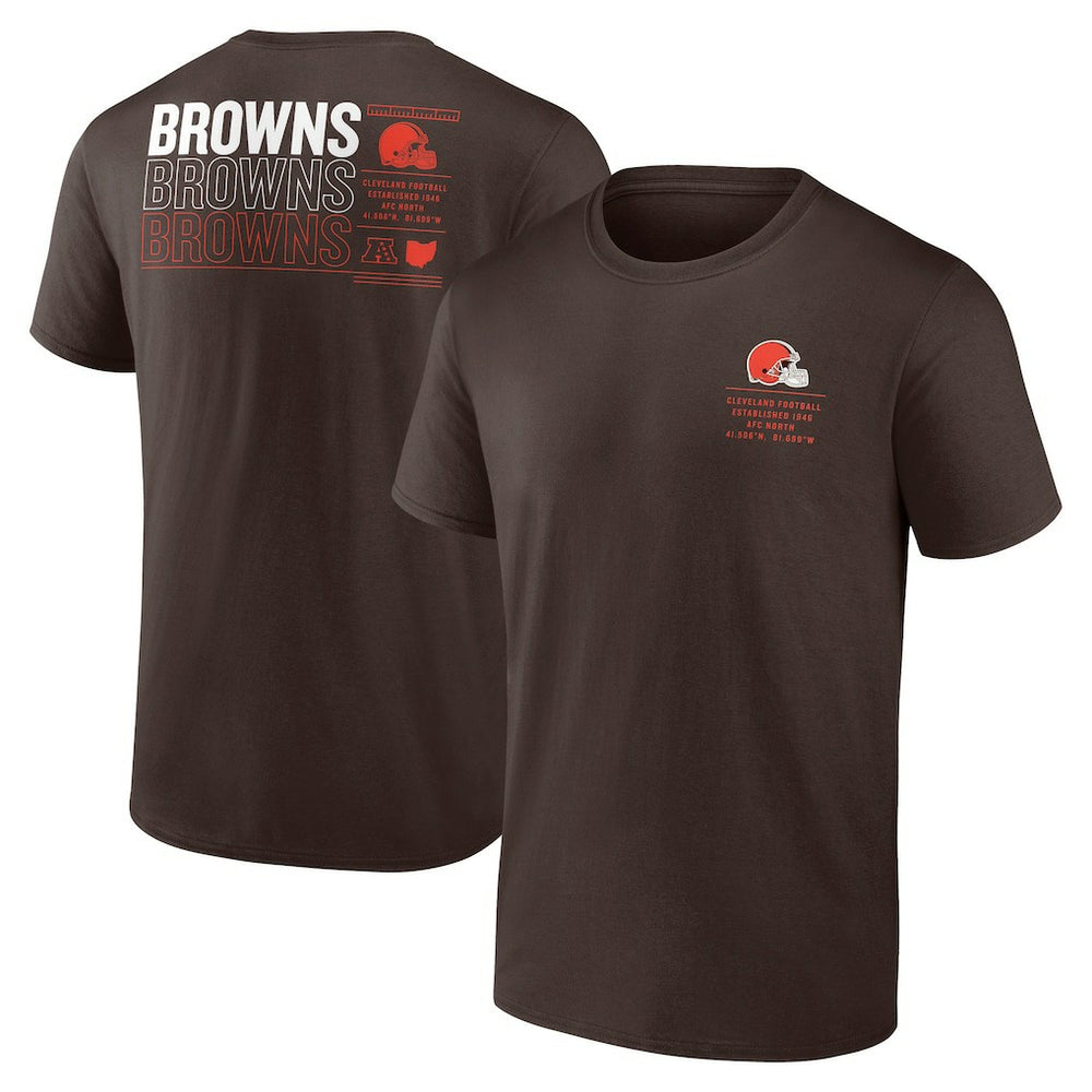 Cleveland Browns Fanatics Repeat Stats T-Shirt