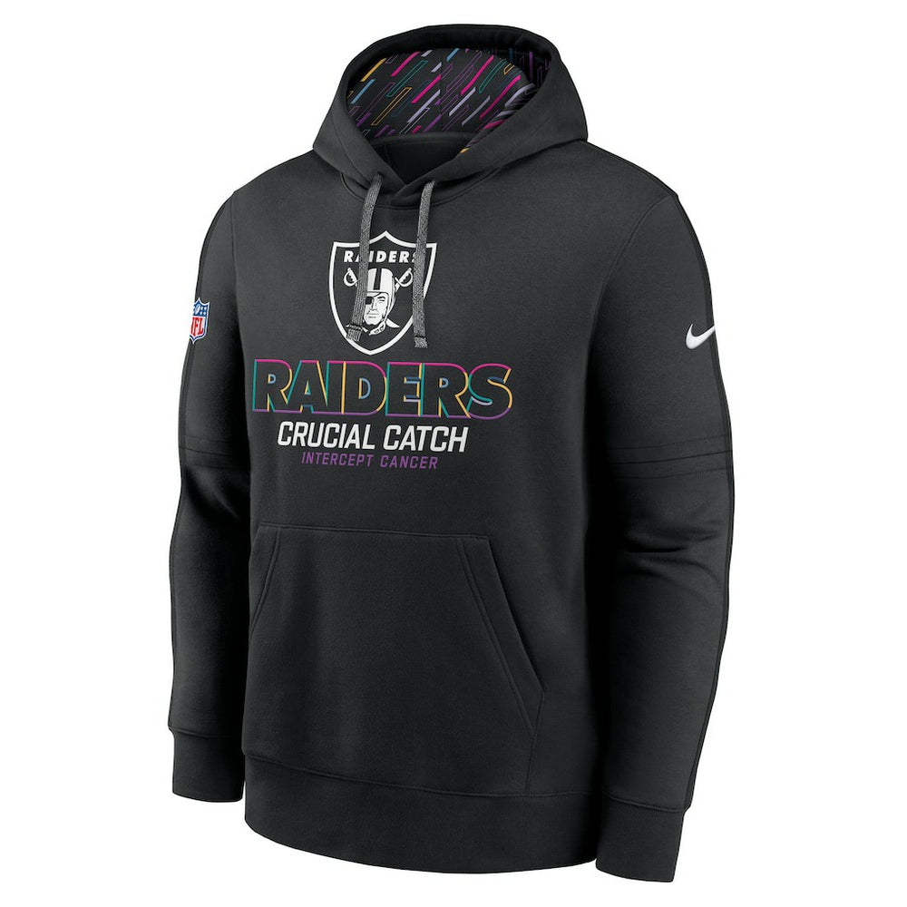 Las Vegas Raiders Nike 2024 NFL Crucial Catch Club Pullover Hoodie
