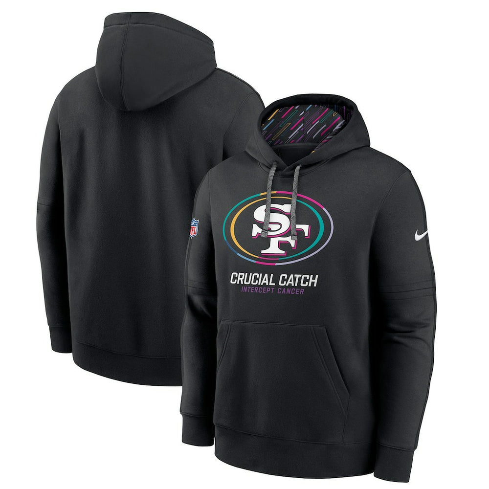 San Francisco 49ers Nike 2024 NFL Crucial Catch Big & Tall Club Pullover Hoodie