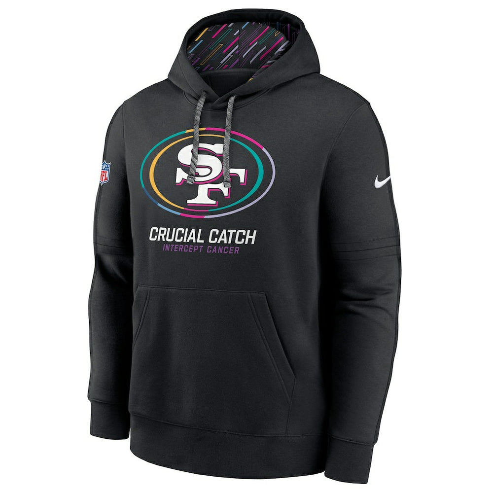 San Francisco 49ers Nike 2024 NFL Crucial Catch Big & Tall Club Pullover Hoodie