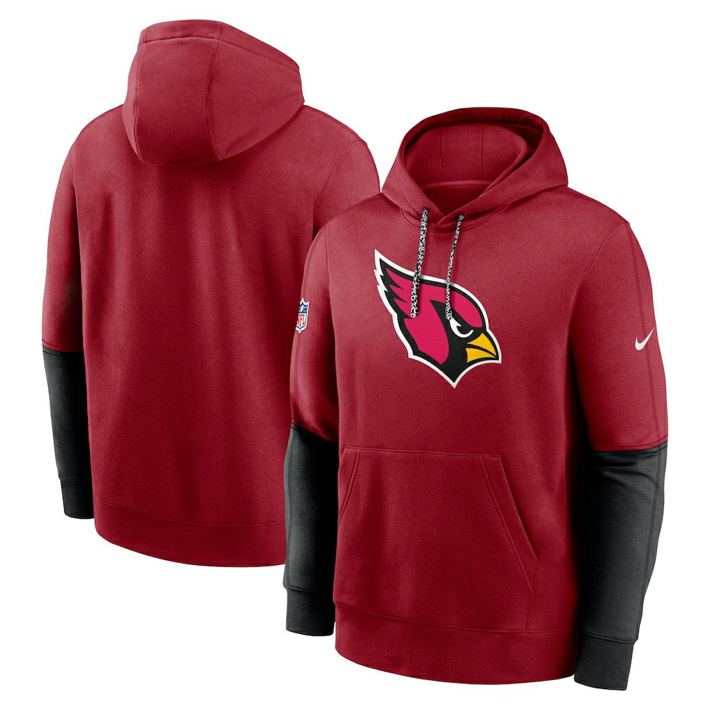 Arizona Cardinals Nike 2024 Sideline Club Pullover Hoodie